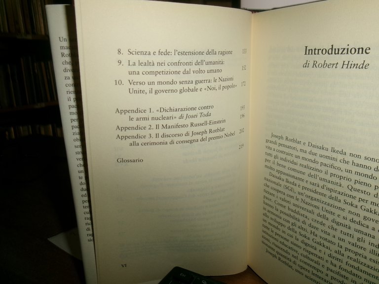 ROTBLAT/IKEDA. Dialoghi sulla pace. Dalla scienza della guerra a una …