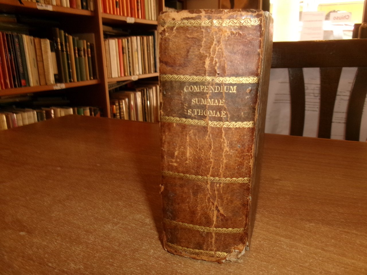 S. THOME AQUINATIS THEOLOGICAE SUMMAE COMPENDIUM. P. PETRO ALAGONA 1723