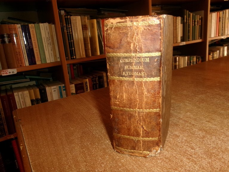 S. THOME AQUINATIS THEOLOGICAE SUMMAE COMPENDIUM. P. PETRO ALAGONA 1723