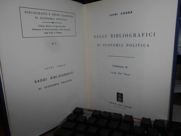 SAGGI BIBLIOGRAFICI di Economia Politica