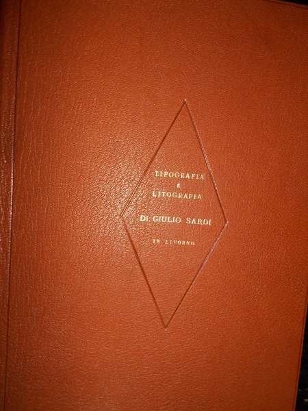 SAGGIO DEI CARATTERI E ORNAMENTI DELLA TIPOGRAFIA E LITOGRAFIA DI …