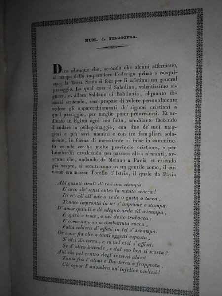 SAGGIO DEI CARATTERI E ORNAMENTI DELLA TIPOGRAFIA E LITOGRAFIA DI …