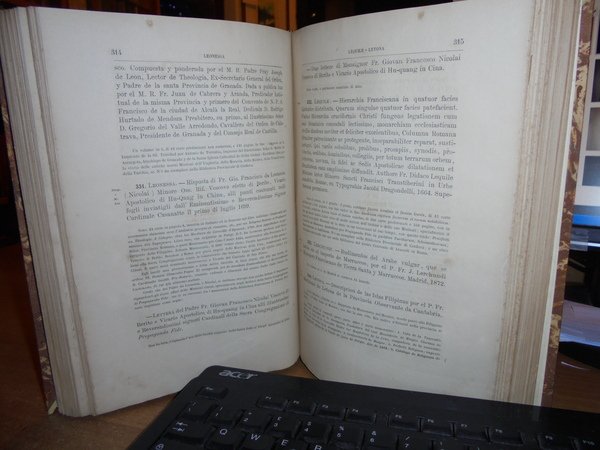 Saggio di Bibliografia Geografica Storica Etnografica SANFRANCESCANA