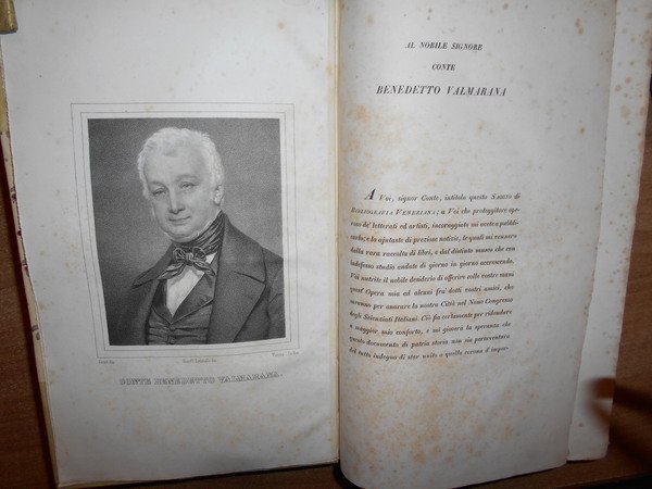 SAGGIO di Bibliografia Veneziana composto da Emmanuele Antonio Cicogna. Segue. …