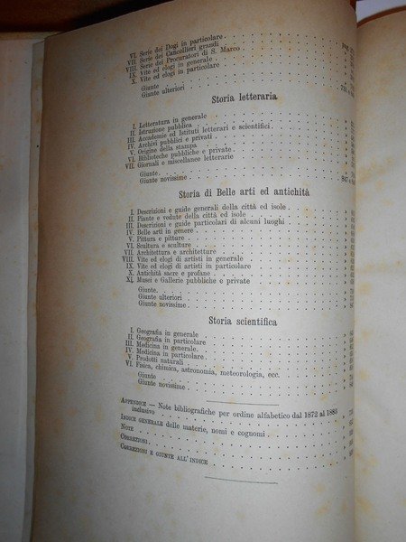 SAGGIO di Bibliografia Veneziana composto da Emmanuele Antonio Cicogna. Segue. …