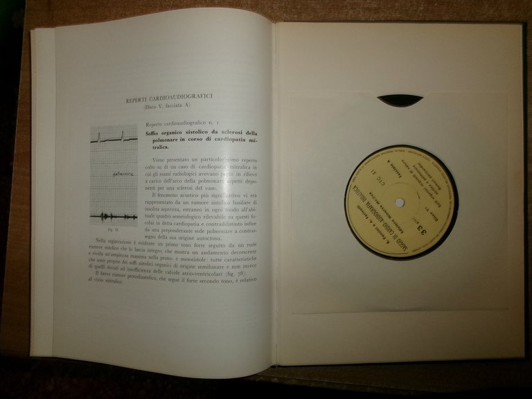 Saggio Di Cardio-Audiografia Didattica. Raffaele Pansini-Alberto Farinelli 1961