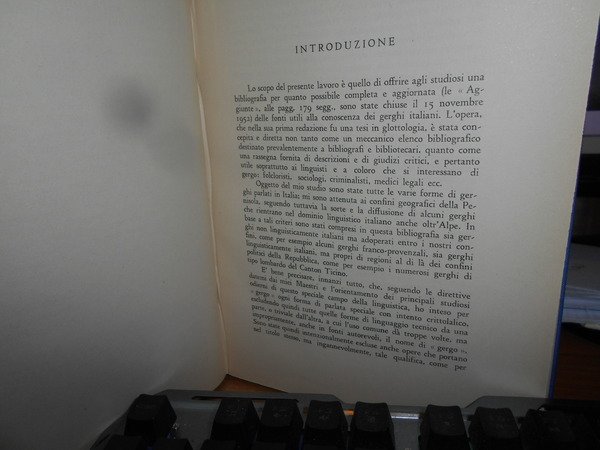 SAGGIO DI UNA BIBLIOGRAFIA DEI GERGHI ITALIANI