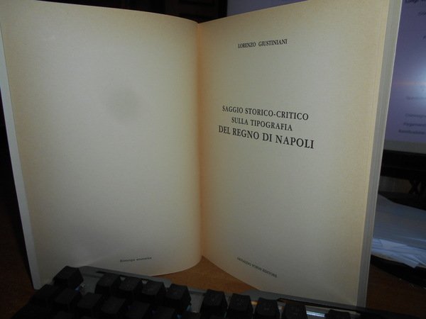 Saggio Storico-Critico sulla Tipografia del Regno di Napoli
