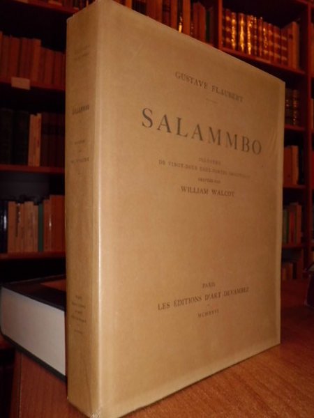 SALAMMBO. Illustré de 22 eaux - fortes dessinées et gravées …