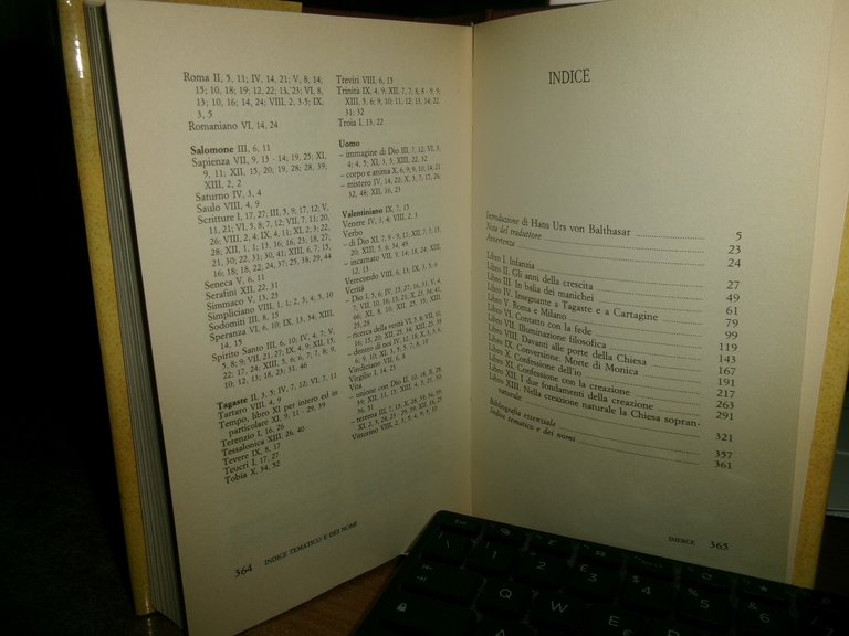 SANT' AGOSTINO Le Confessioni. HANS URS VON BALTHASAR 1993 | Immagine Gallery 4