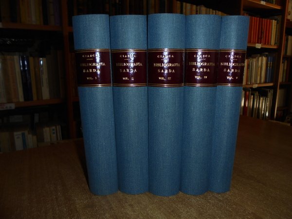 (Sardegna) BIBLIOGRAFIA SARDA sotto gli auspici della R. Università degli …