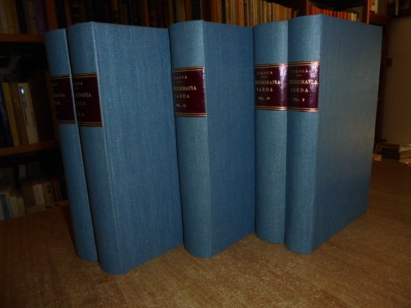 (Sardegna) BIBLIOGRAFIA SARDA sotto gli auspici della R. Università degli …