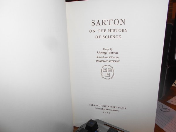 SARTON on The History of Science