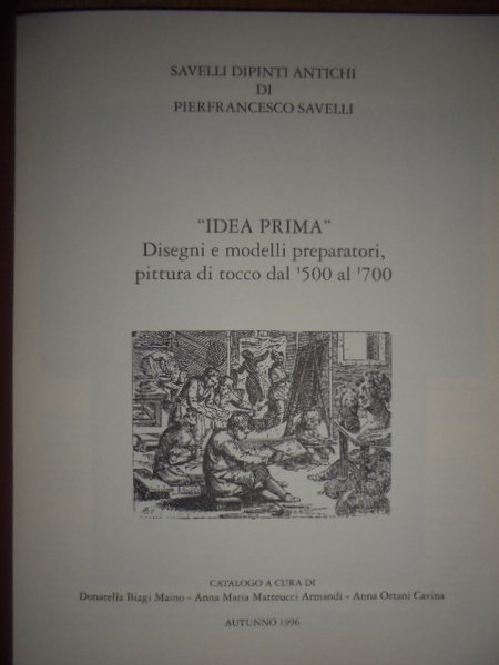 SAVELLI Dipinti Antichi di Pierfrancesco Savelli