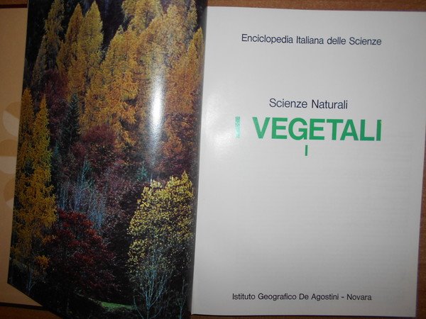 Scienze naturali. I VEGETALI