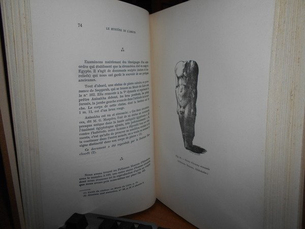(Scienze occulte-Egittologia) Le Mystère de l' amour. Egypte.