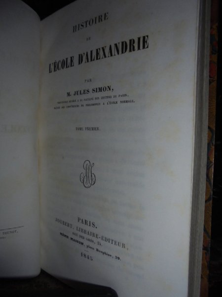 (Scienze-Religioni) Histoire de l' Ecole d' Alexandrie