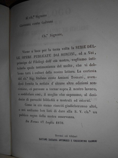 SERIE DI OPERE EBRAICHE IMPRESSE DAI CELEBRI TIPOGRAFI SONCINI FRA …