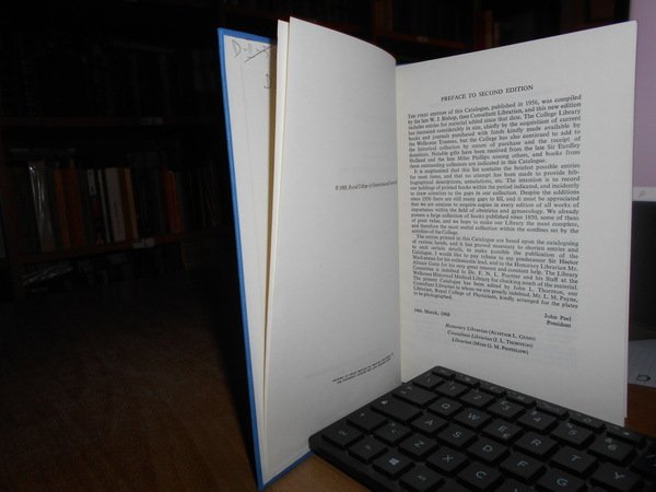 SHORT-TITLE CATALOGUE of BOOKS PRINTED BEFORE 1851 in The Library …