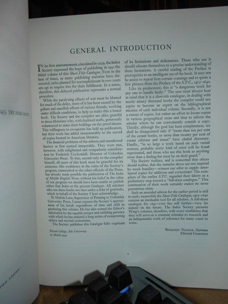 Short-Title Catalogue of Books Printed in England, Scotland, Ireland, Wales, …