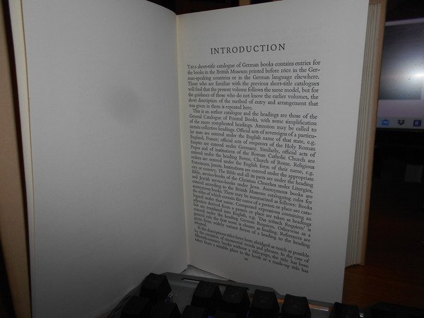 Short-Title Catalogue of Books Printed in The German-Speaking countries and …