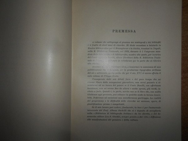 (Sicilia) RICERCHE STORICHE sulla TIPOGRAFIA SICILIANA