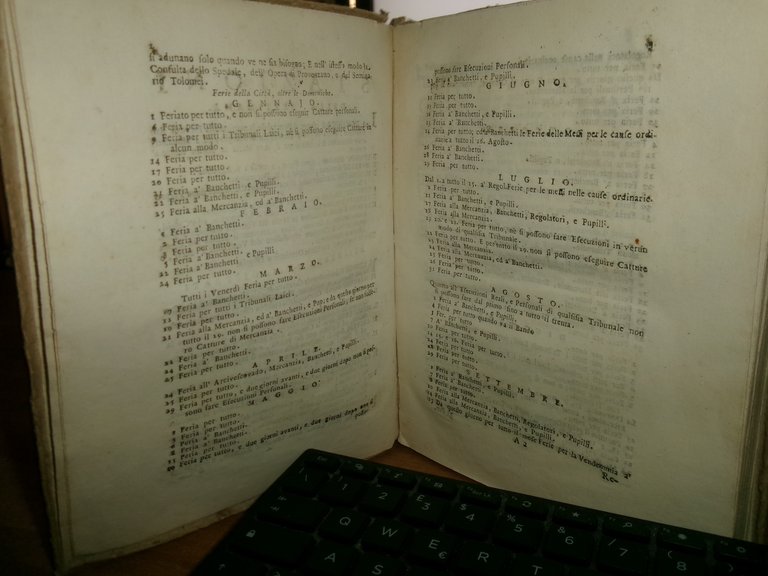 (Siena)Diario Sanese in cui si veggono alla giornata tutte...GIGLI Girolamo …