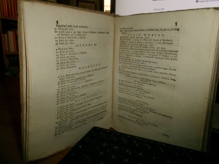 (Siena)Diario Sanese in cui si veggono alla giornata tutte...GIGLI Girolamo …