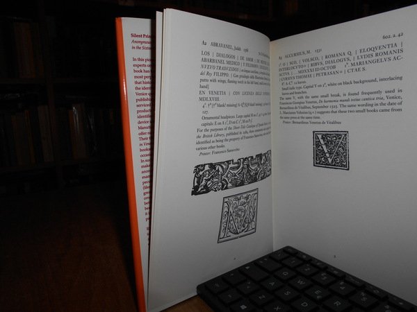 SILENT PRINTERS. Anonymous Printing at Venice in the Sixteenth Century
