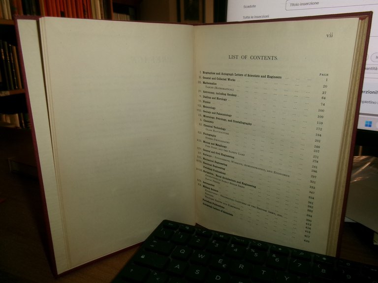 SOTHERAN'S. Bibliotheca CHEMICO-MATHEMATICA catalogue of works...THIRD SUPPLEMENT