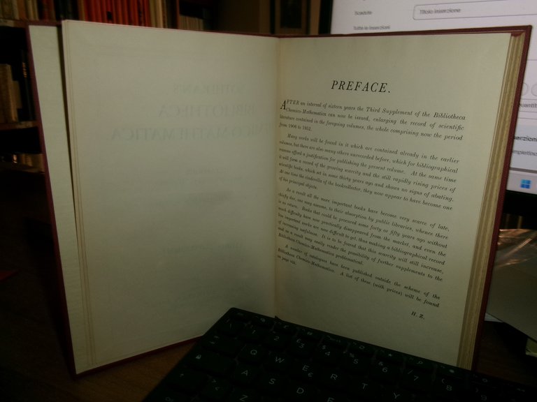SOTHERAN'S. Bibliotheca CHEMICO-MATHEMATICA catalogue of works...THIRD SUPPLEMENT