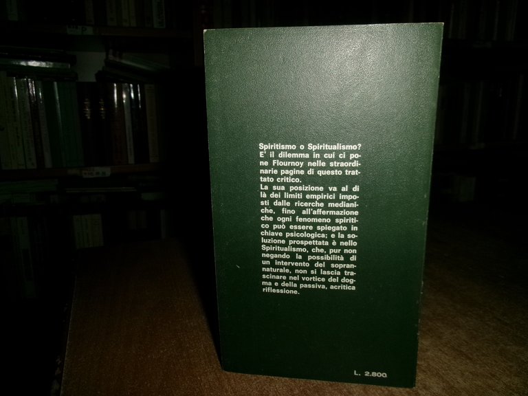 SPIRITISMO e PSICOLOGIA. Teodoro Flournoy 1971