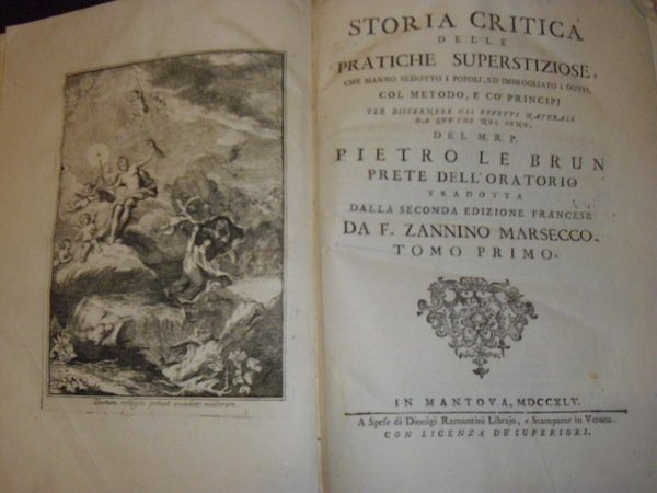 STORIA CRITICA DELLE PRATICHE SUPERSTIZIOSE CHE HANNO SEDOTTO I POPOLI …