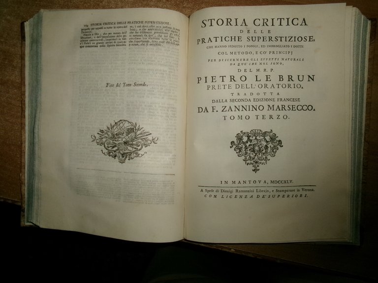 STORIA CRITICA DELLE PRATICHE SUPERSTIZIOSE CHE HANNO SEDOTTO I POPOLI …