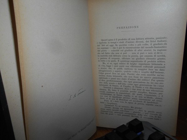 STORIA DEI GENERI LETTERARI ITALIANI. LA LIRICA