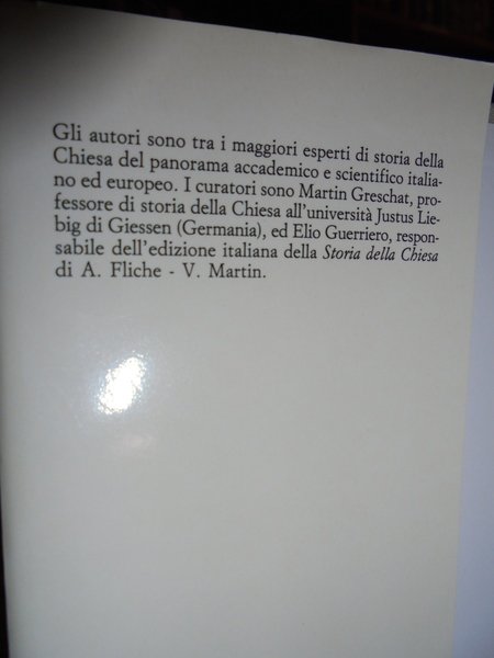 STORIA DEI PAPI a cura di Martin Greschat e Elio …