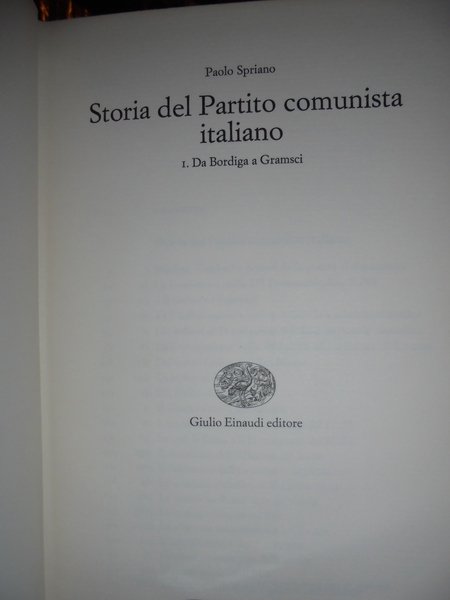 Storia del Partito Comunista Italiano