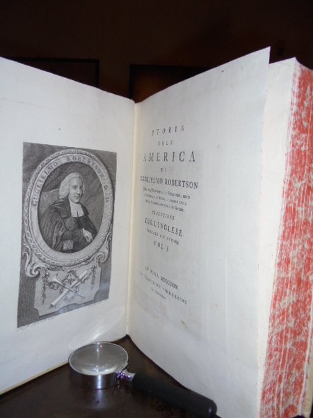 STORIA DELL' AMERICA. TRADUZIONE DALL' INGLESE DEDICATA ALL' AUTORE (DA …