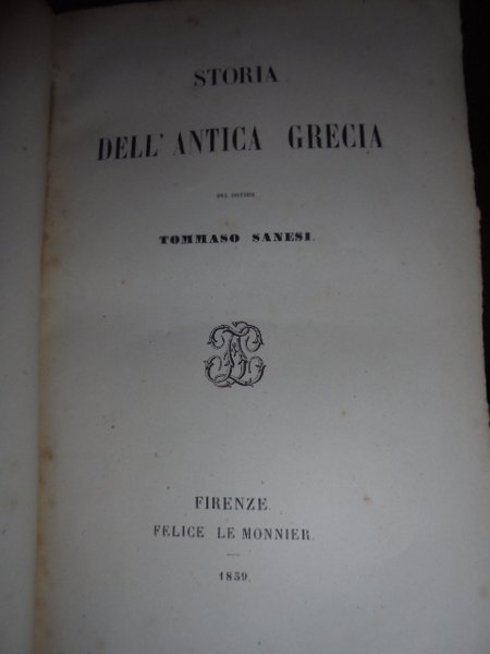 Storia dell' Antica Grecia