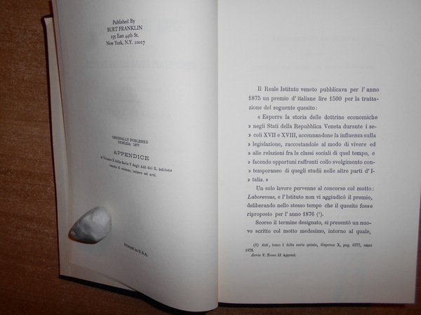 Storia dell' Economia Politica nei Secoli XVII e XVII negli … | Immagine Gallery 1