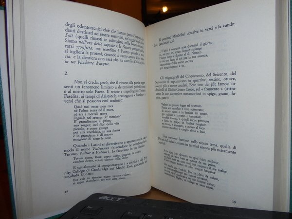 Storia dell' Enigmistica con una antologia di giochi moderni