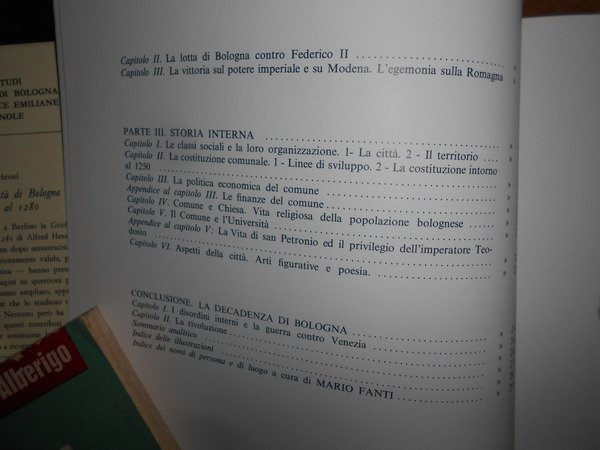 Storia della Città di Bologna 1116 - 1280