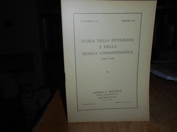 Storia della Fotografia e della Tecnica Cinematografica