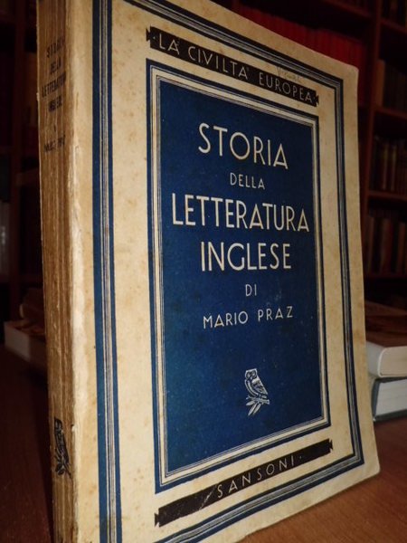 Storia della letteratura inglese di Mario PRAZ