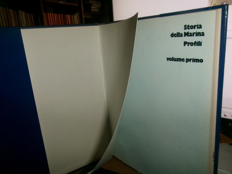 STORIA della MARINA Profili Volume primo (7) 1981