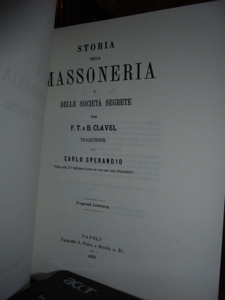 Storia della Massoneria e delle società segrete