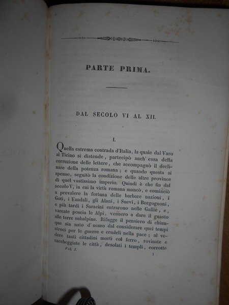 STORIA della Poesia in Piemonte di Tommaso Vallauri