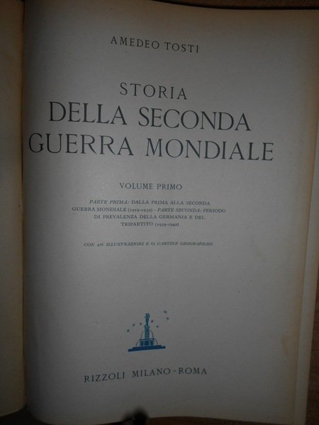 Storia della seconda guerra Mondiale