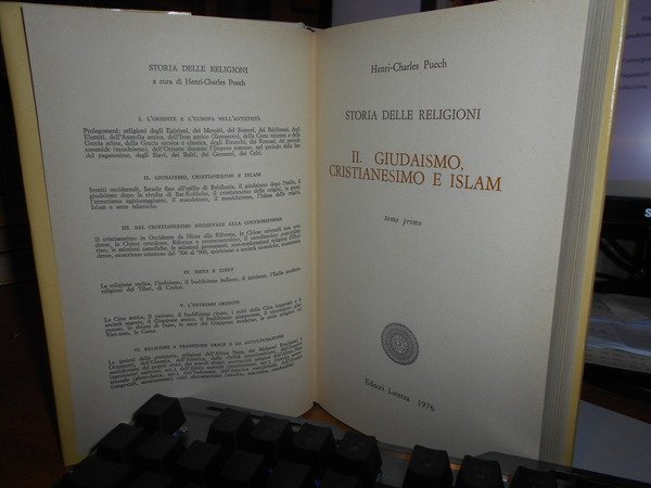 Storia delle Religioni. GIUDAISMO CRISTIANESIMO E ISLAM