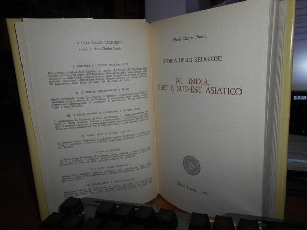 Storia delle Religioni. INDIA Tibet e sud-est asiatico